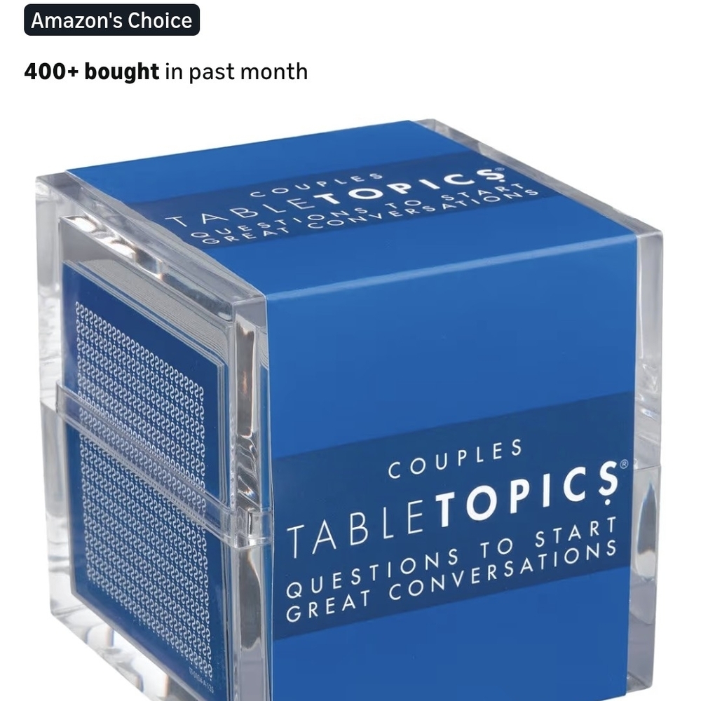 Couples Card Game For Conversations